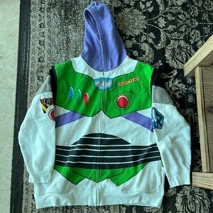 Disney size xl Buzz Lightyear zip up hoodie